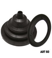 Black Cable Boot - 3"
